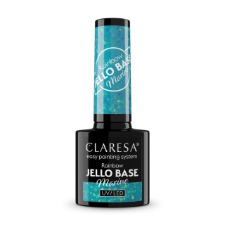 CLARESA Rainbow Jello Base Baza hybrydowa - Marine 5 g