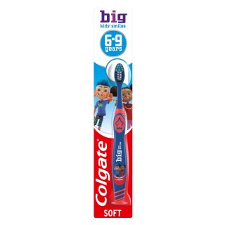 COLGATE Big Kids Smiles Szczoteczka do zębów dla dzieci - Soft 6 - 9 lat