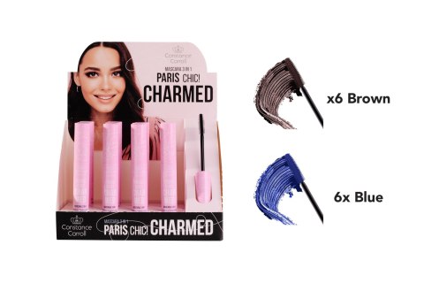 CONSTANCE CARROLL Zestaw - Mascara 12 x Charmed (6xBlue + 6xBrown) CONSTANCE CARROLL Zestaw - Mascara 12 x Charmed (6xBlue + 6xBrown)