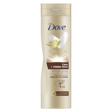 DOVE Body Love Balsam do ciała brązujący Medium to dark 250 ml DOVE Body Love Balsam do ciała brązujący Medium to dark 250 ml