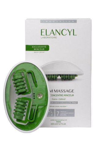 ELANCYL Slim Massage Żel anti-cellulite do ciała + masażer 200 ml