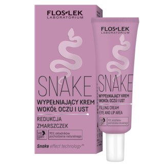 FLOSLEK Snake Krem wypełniający wokół oczu i ust 30 ml