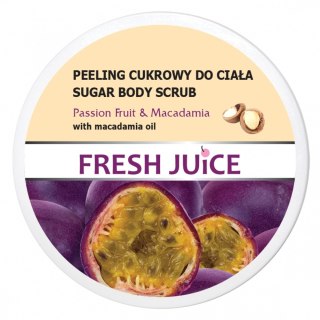 FRESH JUICE Peeling do ciała Marakuja i Brązowy cukier 225 ml