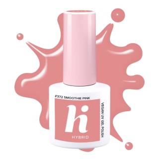 HI HYBRID Lakier hybrydowy #372 Smoothie Pink 5 ml