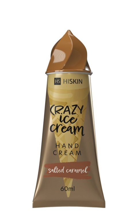 HISKIN Crazy Ice Cream Krem do rąk - Salted Caramel 60 ml