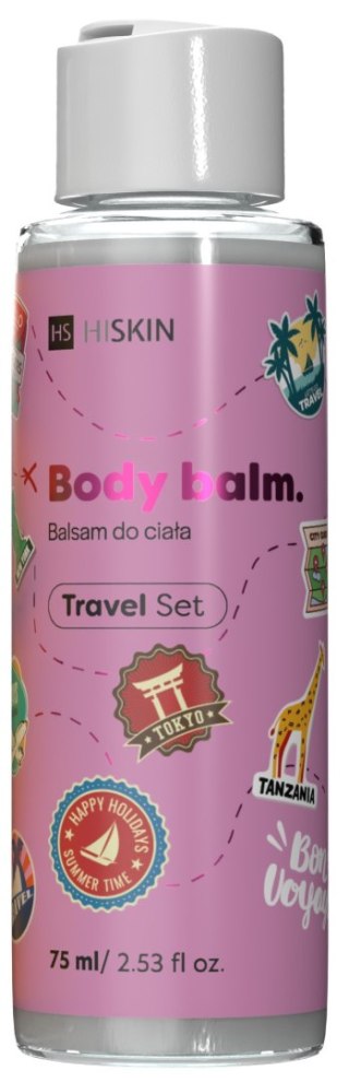 HISKIN Travel Set Balsam do ciała 75 ml