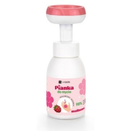 HISKIN for Kids Pianka do mycia rąk i ciała Malina 300 ml HISKIN for Kids Pianka do mycia rąk i ciała Malina 300 ml