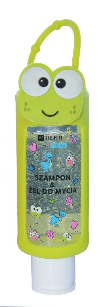 HISKIN for Kids Szampon i żel do mycia ciała 2w1 - Żaba 100 ml