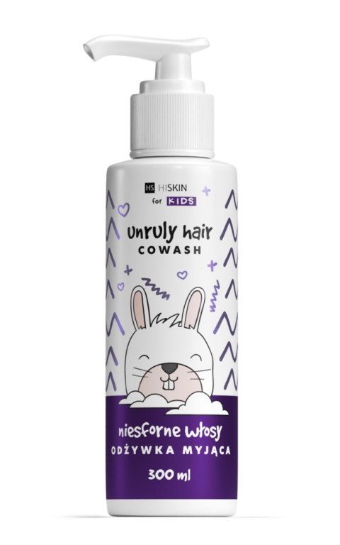 HISKIN for Kids Unruly Odżywka oczyszczająca + szampon do włosów niesfornych 300 ml HISKIN for Kids Unruly Odżywka oczyszczająca + szampon do włosów niesfornych 300 ml