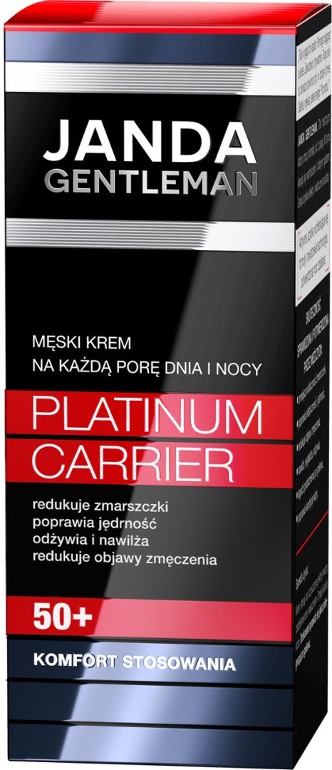 JANDA Gentleman Męski krem na każdą porę dnia i nocy 50+ 50 ml