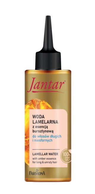JANTAR Woda lamelarna z esencją bursztynową do włosów długich i niesfornych 150 ml