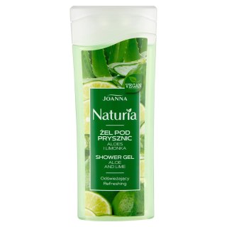 JOANNA NAT.BODY Żel p/prysz.aloes i limonka 100 ne