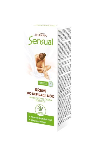 JOANNA Sensual Krem do depilacji nóg -konopie 100 g