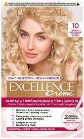 LOREAL Excellence Creme Farba do włosów 10 Bardzo Jasny Blond