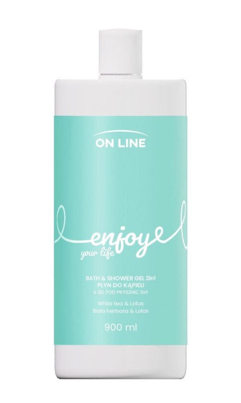 ON LINE Emocje Żel i płyn do kąpieli 2w1 Enjoy 900 ml