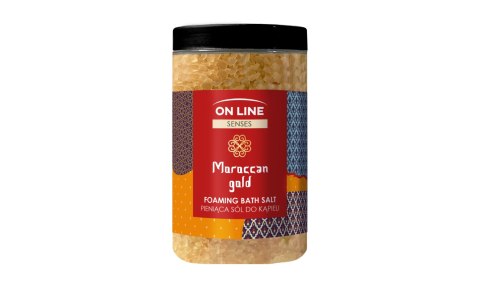 ON LINE Senses Sól do kąpieli - Moroccan Gold 480 g