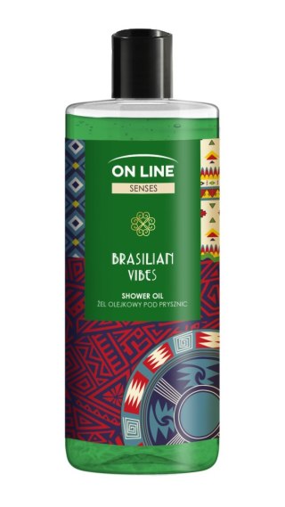 ON LINE Senses Żel pod prysznic - Brasilian Vibes 500 ml