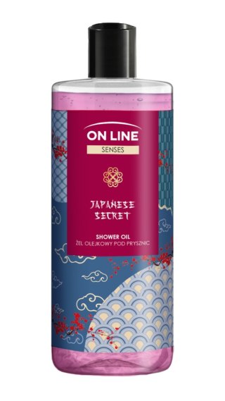 ON LINE Senses Żel pod prysznic - Japanese Secret 500 ml