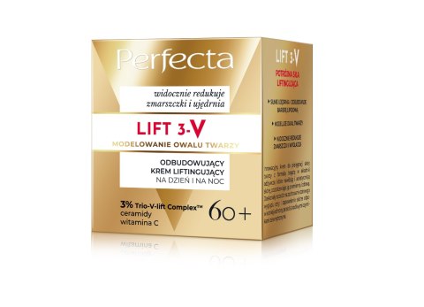 PERFECTA Lift 3-V 60+ Odbudowujący krem liftingujący na dzień i na noc 50 ml