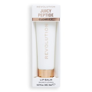 REVOLUTION Juicy Peptide Balsam-błyszczyk do ust Clear Ice 8 ml