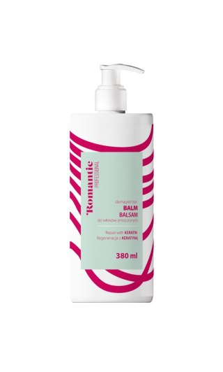 ROMANTIC Professional Balsam do włosów - Keratin 380 ml