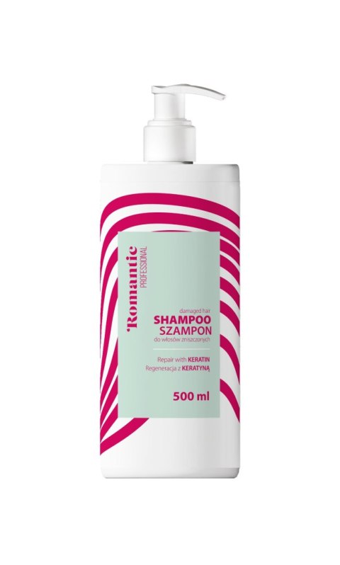 ROMANTIC Professional Szampon do włosów - Keratin 500 ml