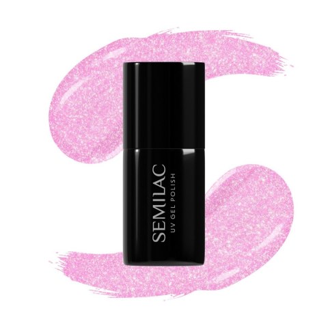 SEMILAC Lakier hybrydowy 498 Primavera Pink 7ml SEMILAC Lakier hybrydowy 498 Primavera Pink 7ml