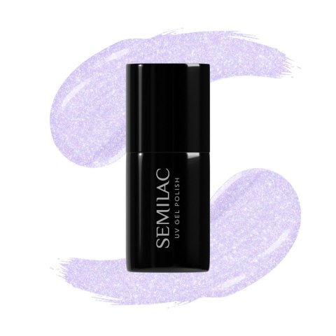 SEMILAC Lakier hybrydowy 499 Violet Vibes 7ml SEMILAC Lakier hybrydowy 499 Violet Vibes 7ml