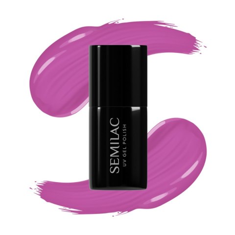 SEMILAC Lakier hybrydowy Neon Pink Punch nr 601 7 ml SEMILAC Lakier hybrydowy Neon Pink Punch nr 601 7 ml