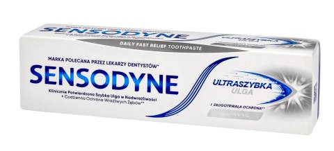 SENSODYNE Pasta do zębów ULTRASZYBKA ULGA (06.2025)