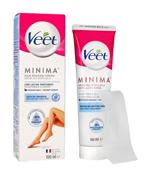 VEET Krem d/depilacji 3 min.skóra wrażliwaNEW&