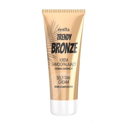 VENITA Trendy Bronze Krem samoopalający - ciemna karnacja 75 ml VENITA Trendy Bronze Krem samoopalający - ciemna karnacja 75 ml