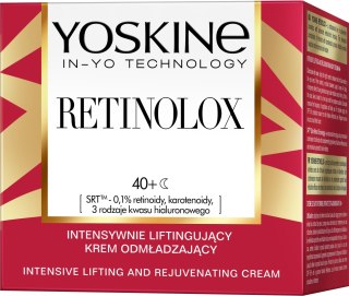 YOSKINE Retinolox Intensywnie liftingujacy krem odmładzający na noc 40+