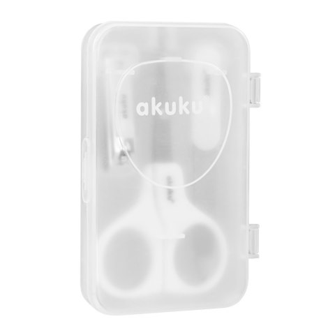 AKUKU Zestaw manicure dla dzieci biały (a0040) AKUKU Zestaw manicure dla dzieci biały (a0040)