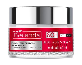 BIELENDA Kolagenowy Stymulator Młodości Endoliftingująco - naprawczy krem przeciewzmarszczkowy 60+ 50 ml