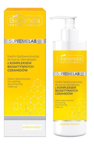 BIELENDA PROFESSIONAL Supremelab Barrier Renew Hydro-lipidowa Emulsja do mycia i demakijażu twarzy 200 ml