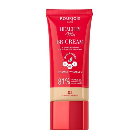 BOURJOIS Healthy Mix Krem BB z kompleksem witamin 002 Vanilla 30 ml BOURJOIS Healthy Mix Krem BB z kompleksem witamin 002 Vanilla 30 ml