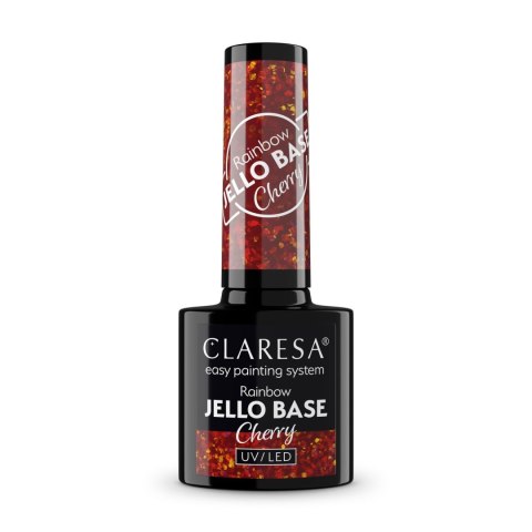 CLARESA Rainbow Baza hybrydowa - Jello Base Cherry CLARESA Rainbow Baza hybrydowa - Jello Base Cherry