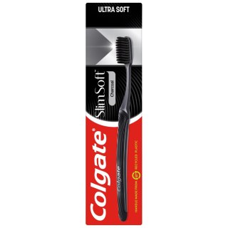 COLGATE Szczoteczka do zębów Slim Soft Charcoal - ultra soft