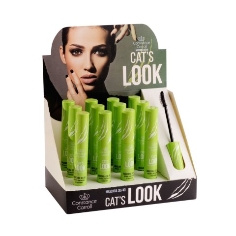 CONSTANCE CARROLL Zestaw Mascara 12xCat`s Look Black (11+1) CONSTANCE CARROLL Zestaw Mascara 12xCat`s Look Black (11+1)