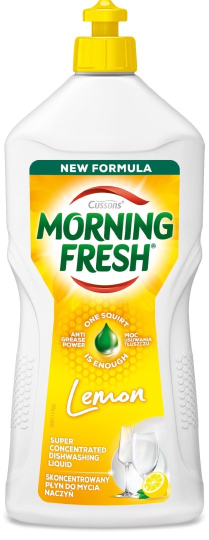 CUSSONS Morning Fresh Skoncentrowany płyn do mycia naczyń - Lemon 900 ml