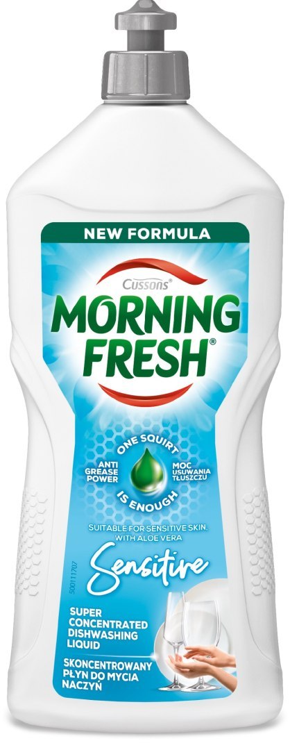 CUSSONS Morning Fresh Skoncentrowany płyn do mycia naczyń - Sensitive 900 ml