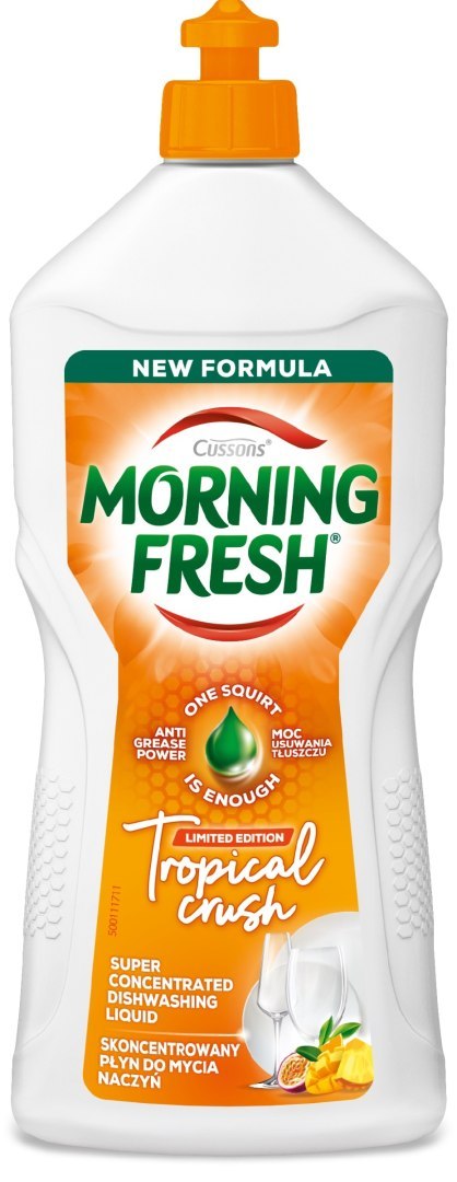 CUSSONS Morning Fresh Skoncentrowany płyn do mycia naczyń - Tropical 900 ml