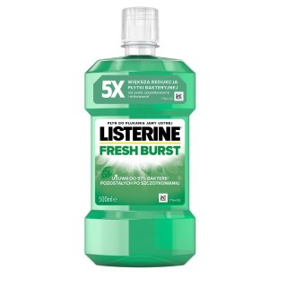 LISTERINE Płyn do płukania jamy ustnej Fresh Burst 500 ml