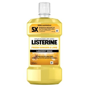 LISTERINE Płyn do płukania jamy ustnej Ginger & Lime 500 ml