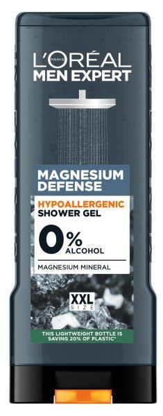 LOR DERMO MEN Żel p/prysznic MAGNESIUM 400 ml&