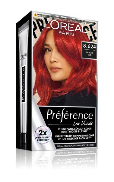 LORAL PREFERENCE VIVIDS 8.624 Bright Red&