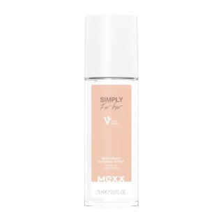 MEXX Dezodorant naturalny spray Simply for Her 75 ml