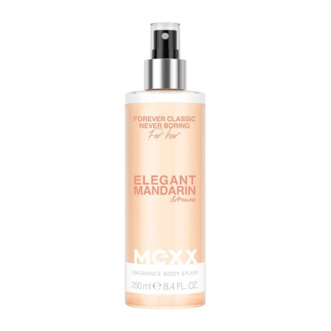 MEXX Perfumowany Spray do ciała Forever Classic Never Boring for Her - Elegant Mandarin & Praline 250 ml