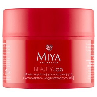 MIYA BEAUTY.lab Maska ujędrniająco-odżywiająca z kompleksem wygładzającym 50 ml